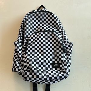 Checkered vans backpack